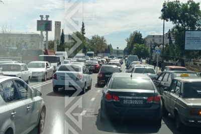 Bakının tıxacı gəldi çıxdı Gəncəyə…