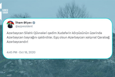 18 oktyabr 2020-ci il: Vətən müharibəsinin 22-ci günü