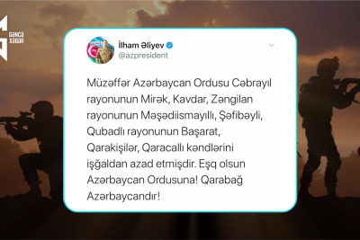 4 noyabr 2020-ci il: Vətən müharibəsinin 39-cu günü