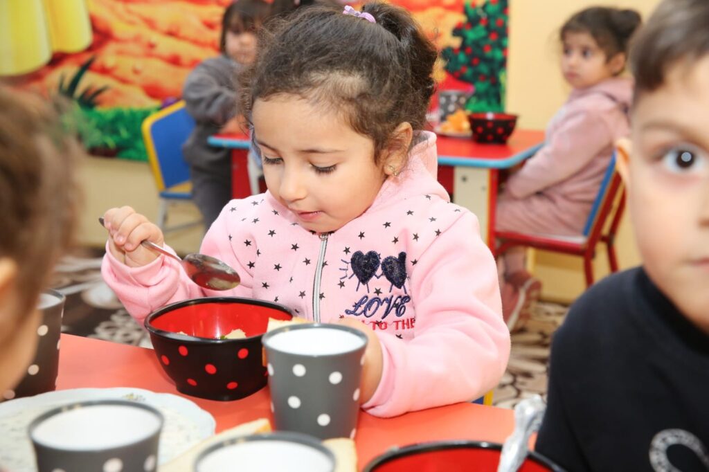 Gəncədə uşaq bağçalarında yeni layihə icra edilir