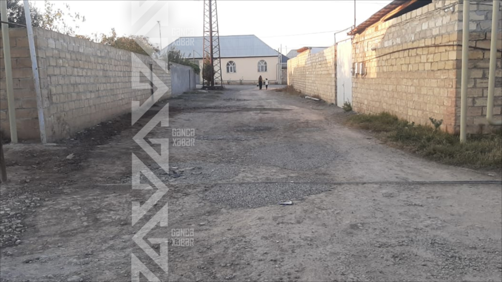 Qəzalı vəziyyətdə olan küçə “təmir olundu”