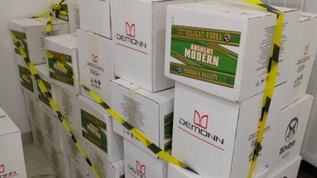 Alkoqollu içkilərin istehsalı sexində nöqsanlar aşkarlanıb