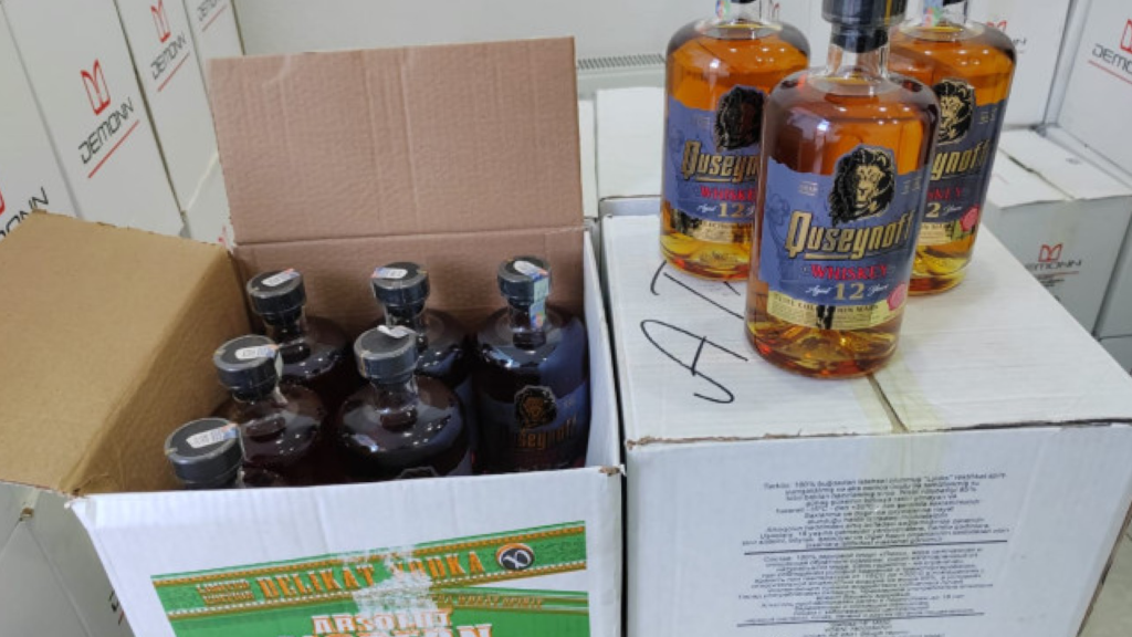 Alkoqollu içkilərin istehsalı sexində nöqsanlar aşkarlanıb