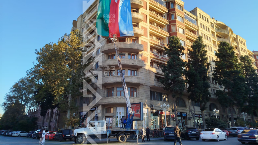 Gəncədə 8 Noyabr - Zəfər Günü ilə bağlı hazırlıq işləri aparılır