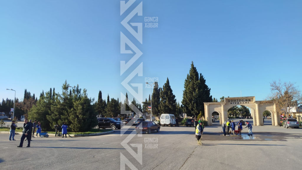 Gəncədə 8 Noyabr - Zəfər Günü ilə bağlı hazırlıq işləri aparılır