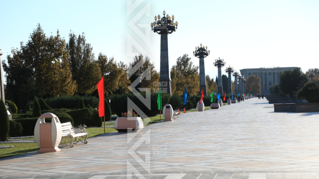 Gəncədə 8 Noyabr - Zəfər Günü ilə bağlı hazırlıq işləri aparılır