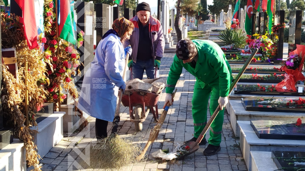 Gəncədə 8 Noyabr - Zəfər Günü ilə bağlı hazırlıq işləri aparılır