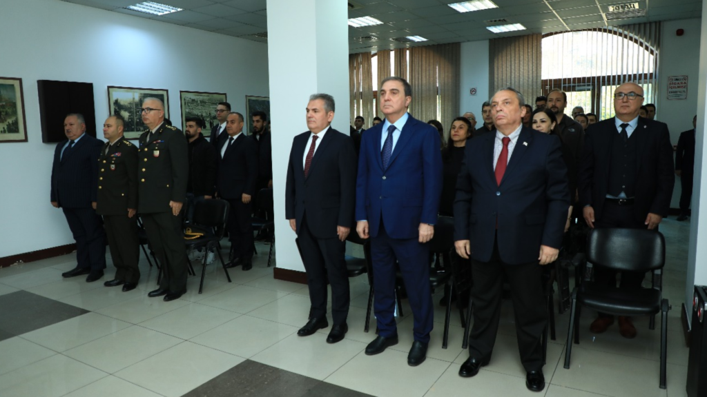 Gəncədə Atatürkün anım günü ilə bağlı tədbir keçirilib