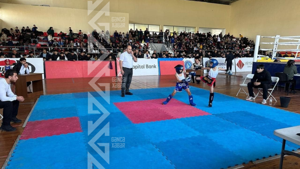 Gəncədə iri kikboksinq yarışı keçirildi