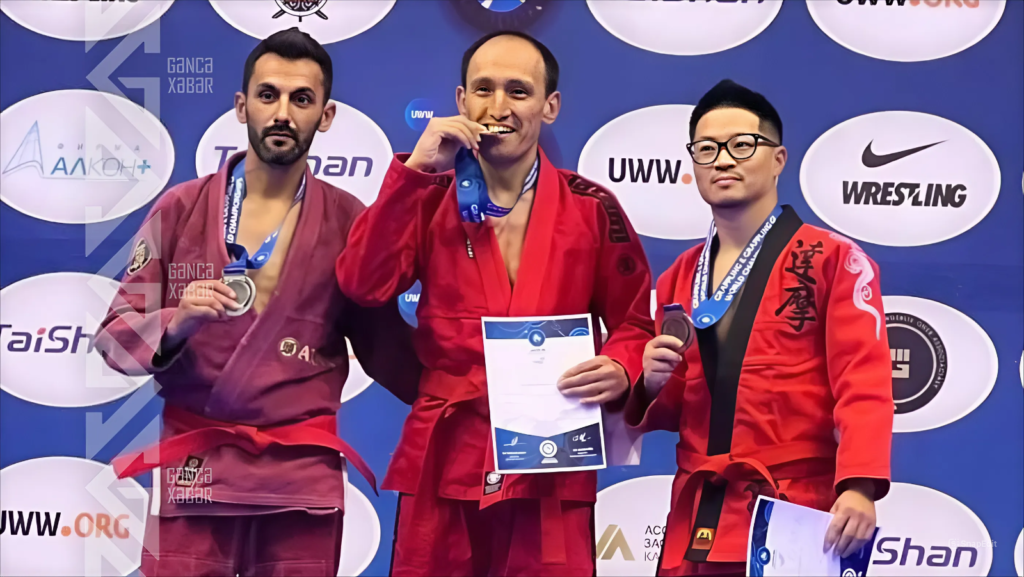 Gəncəli idmançı təltif olunub - FOTO