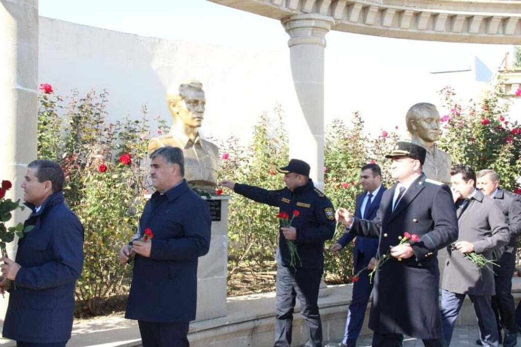 Goranboy şəhidləri də ziyarət edilib