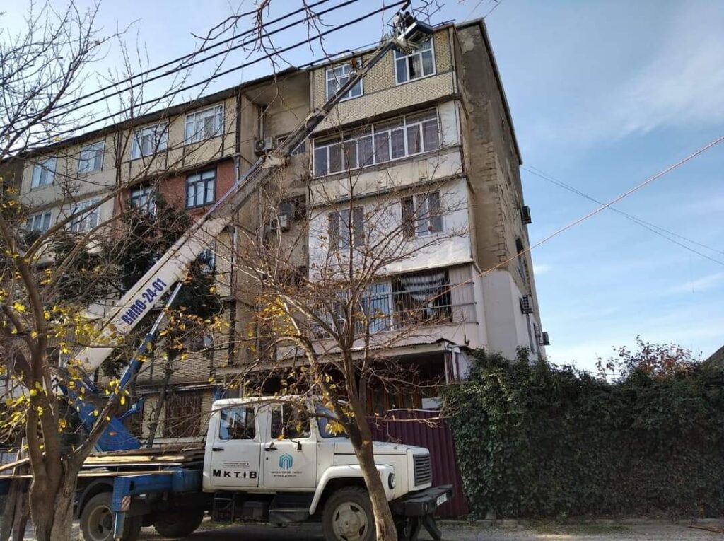 MKTİB tərəfindən dam örtükləri və novdanlar təmir edilib