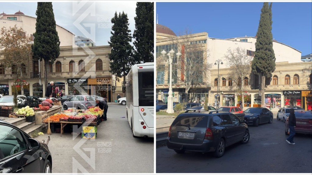 Gəncədə qanunsuz küçə ticarətinə qarşı mübarizə davam edir