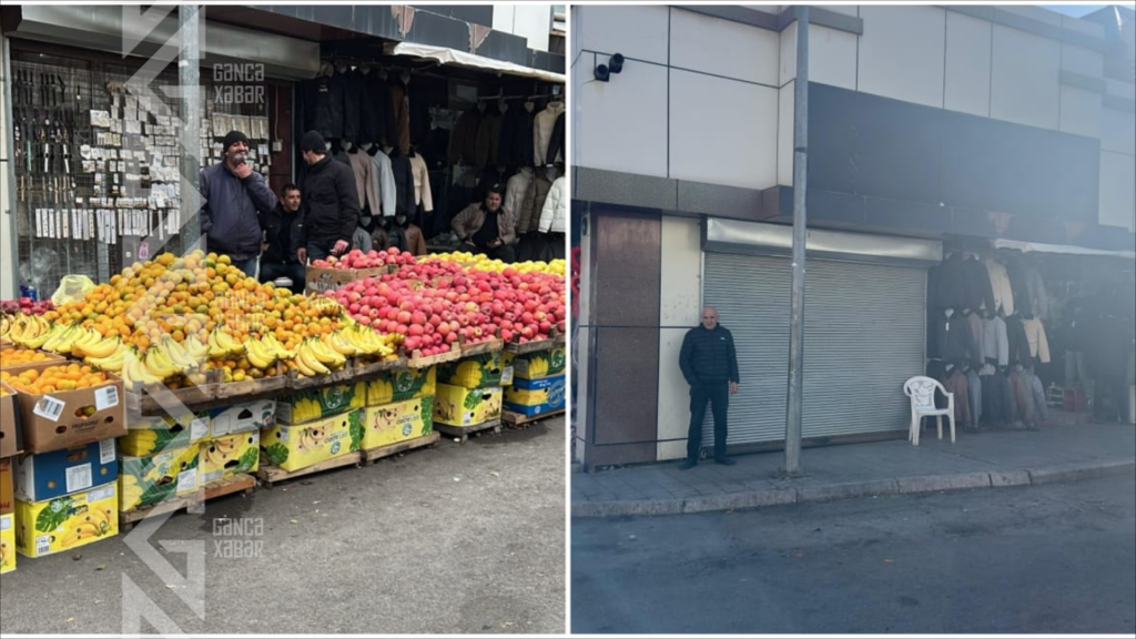 Gəncədə qanunsuz küçə ticarətinə qarşı mübarizə davam edir