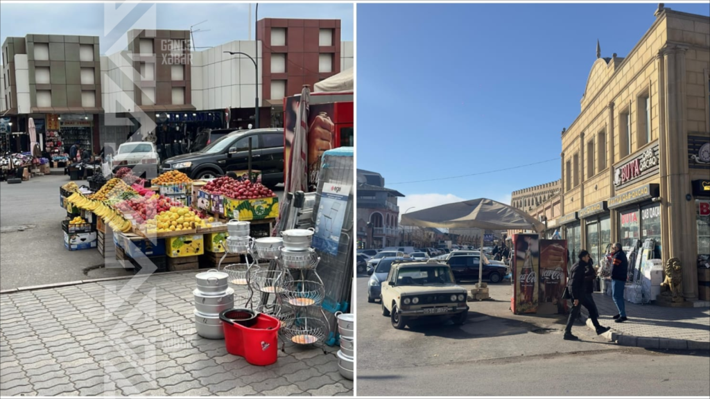 Gəncədə qanunsuz küçə ticarətinə qarşı mübarizə davam edir