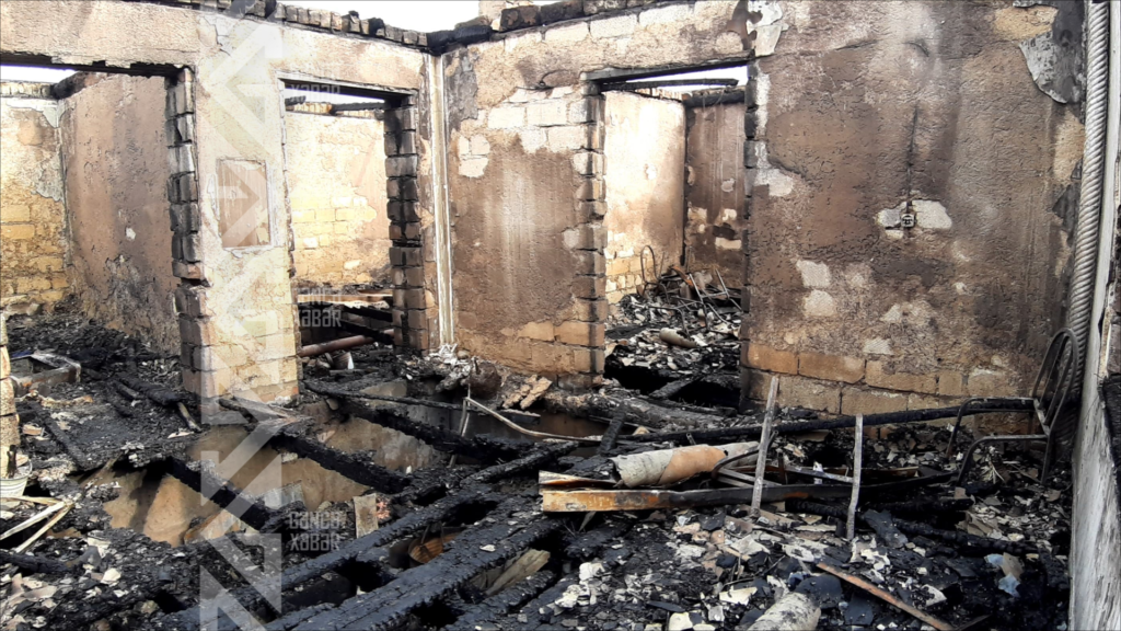 Samuxda yanğın - Xəsarət alan var