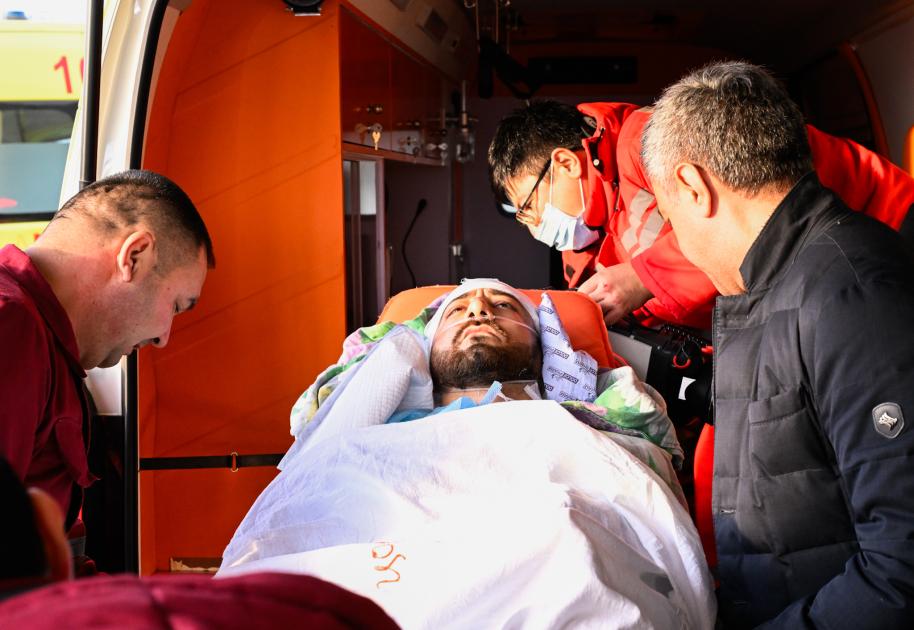 Azərbaycanın aviaqəzada xəsarət alan bir qrup vətəndaşı ölkəyə yola salınıb