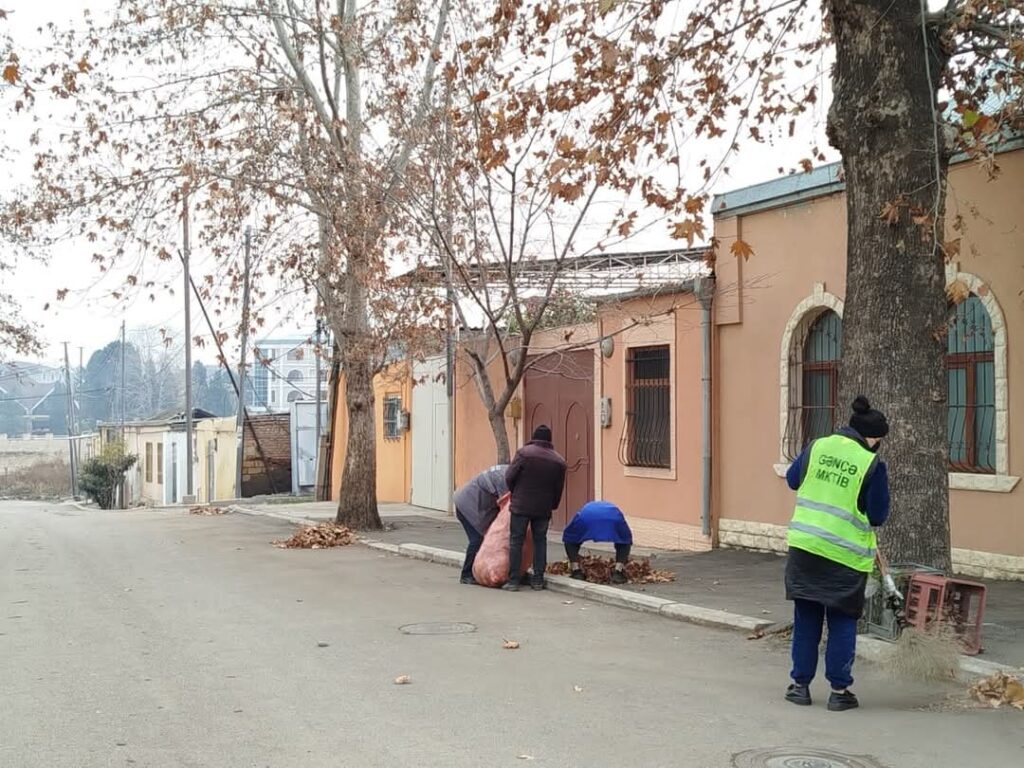 Gəncənin bir sıra ərazilərində MKTİB iməcilik keçirib