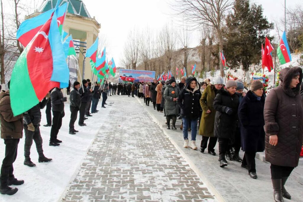 Daşkəsəndə 20 Yanvar şəhidləri yad edilib