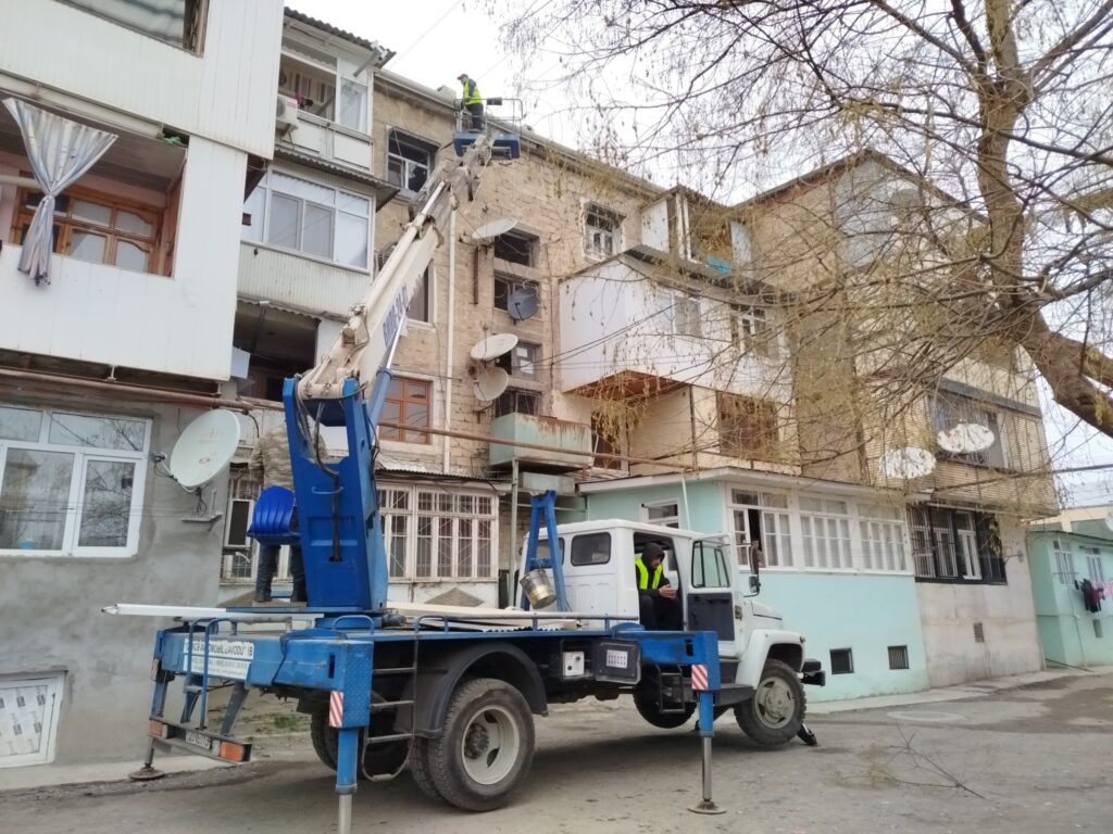 MKTİB tərəfindən dam örtükləri və novdanlar təmir edilir