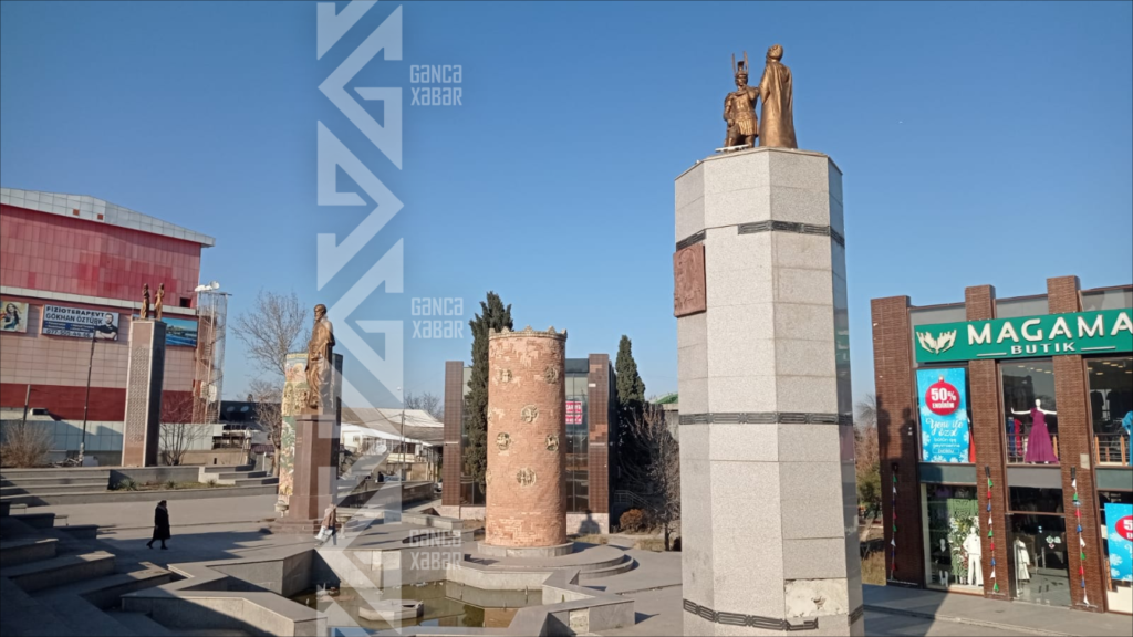 Gəncədə "Xəmsə" kompleksi dağılır