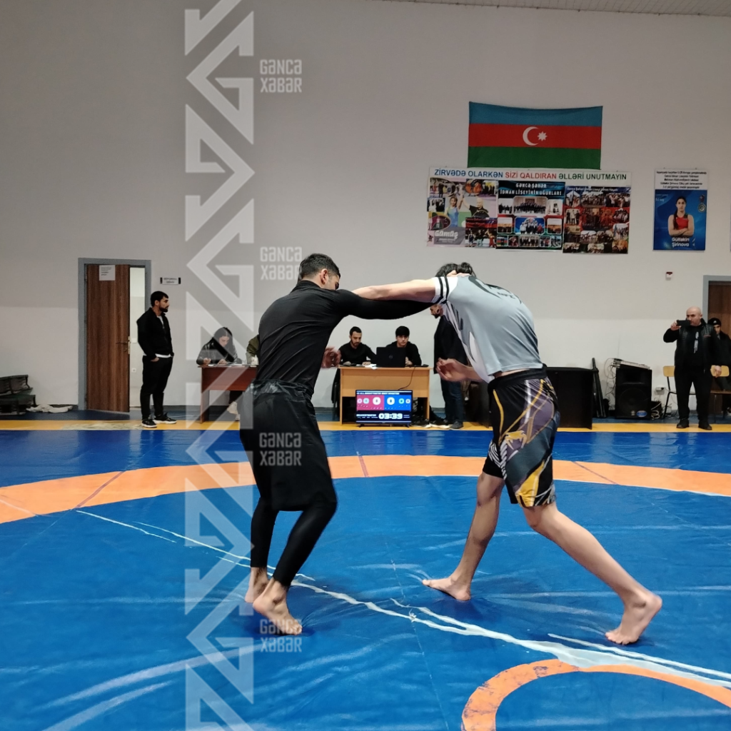 Gəncədə 20 Yanvar faciəsinə həsr olunan güləş turniri keçirilib