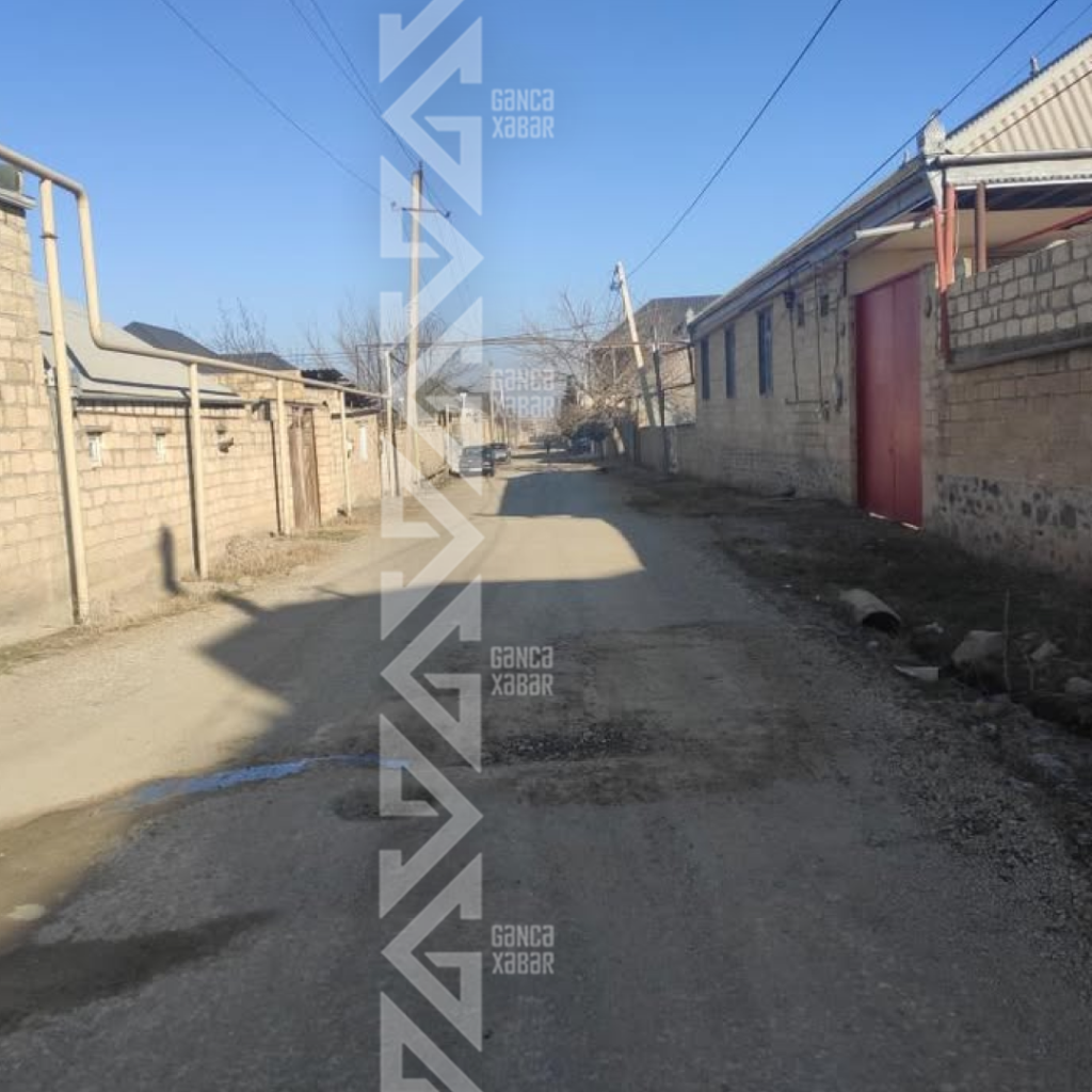 Gəncədə 2 min ailənin düzəlməyən yol dərdi