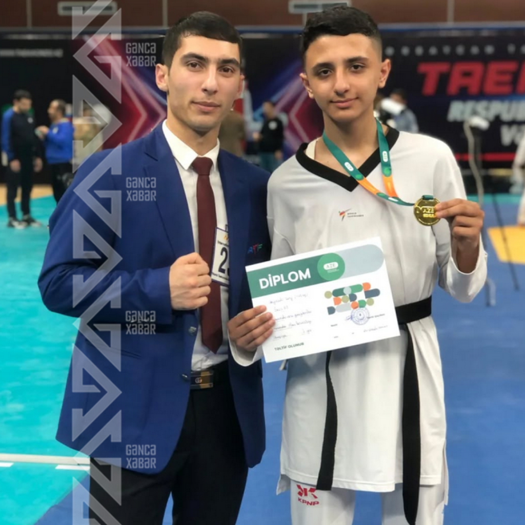 Daha bir fəxrimiz Gəncəyə qızıl medalla qayıdır