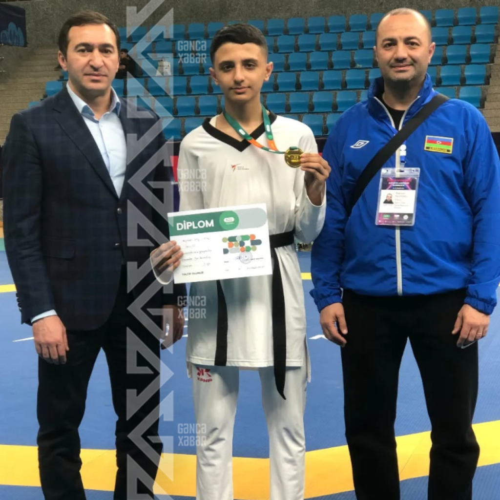 Daha bir fəxrimiz Gəncəyə qızıl medalla qayıdır