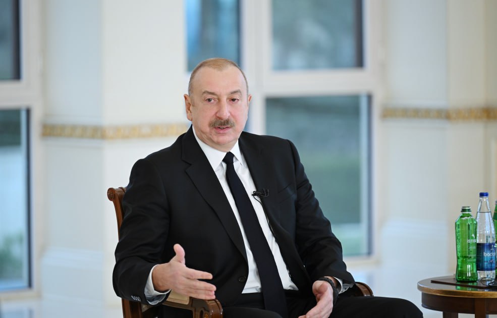 İlham Əliyev müsahibə verib