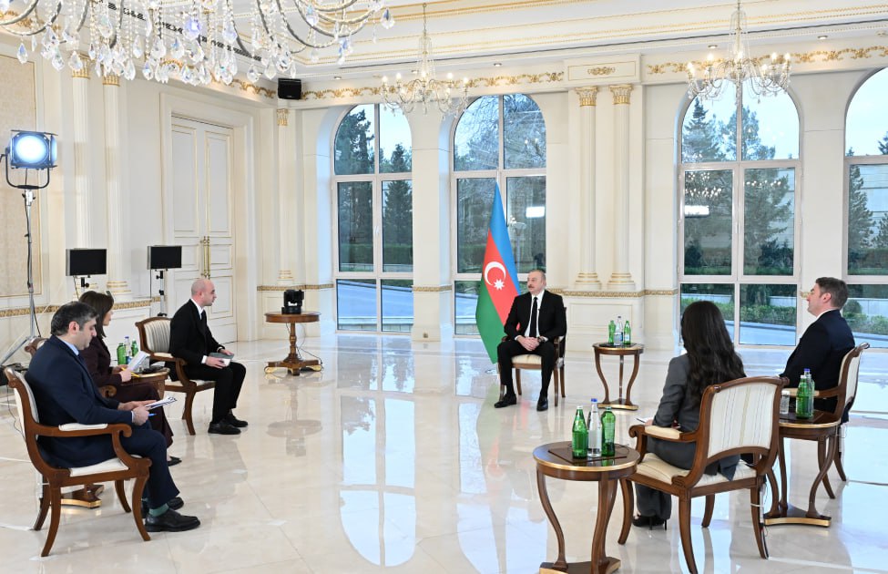 İlham Əliyev müsahibə verib