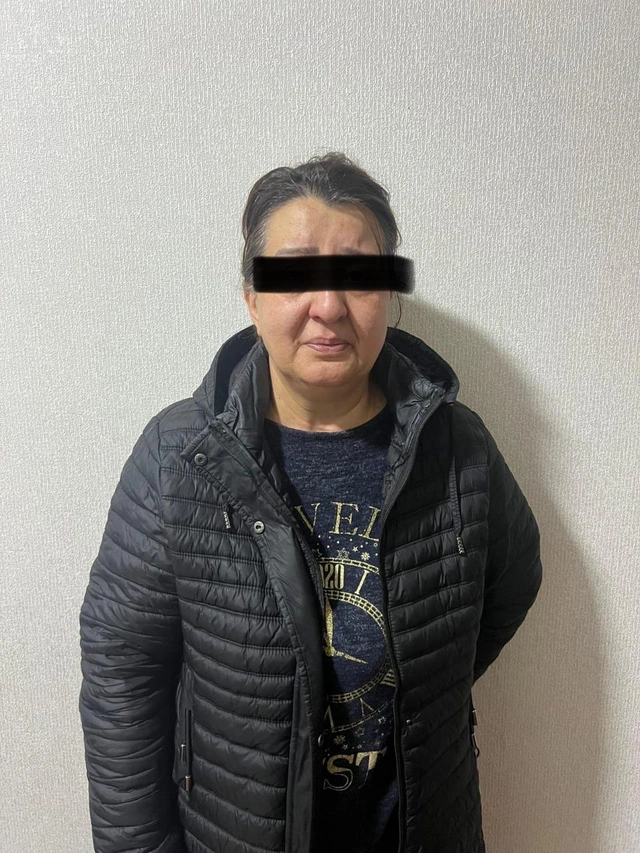 Narkokuryer qadın saxlanılıb