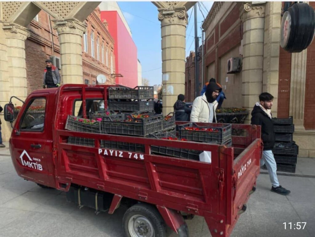 Gəncədə MKTİB tərəfindən yaşıllaşdırma və təmir işləri aparılıb