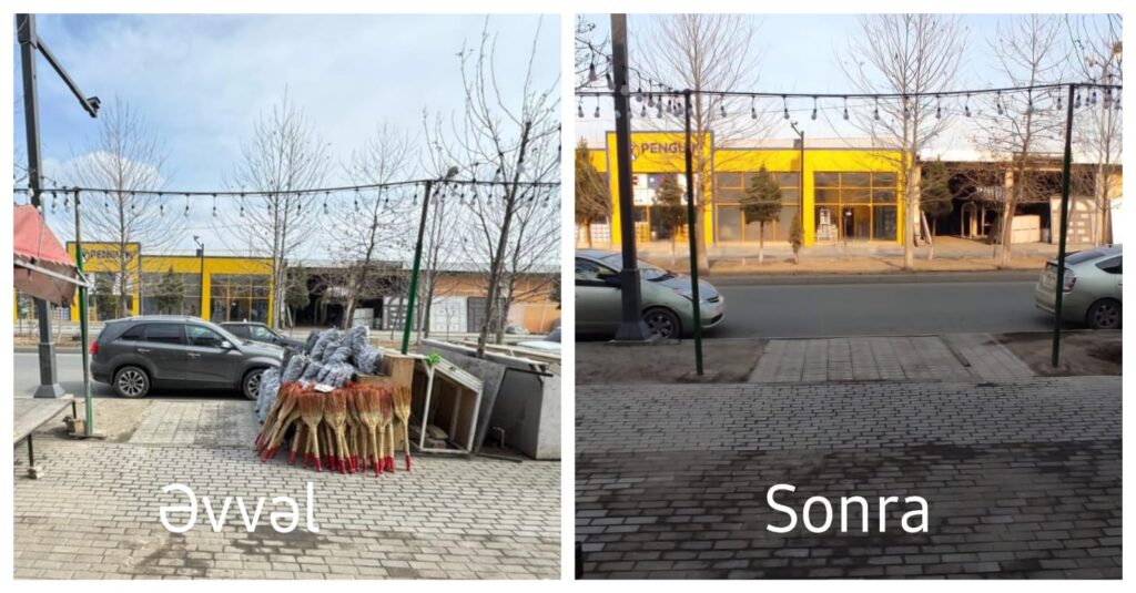 Gəcnədə küçə ticarətinə qarşı MÜBARİZƏ