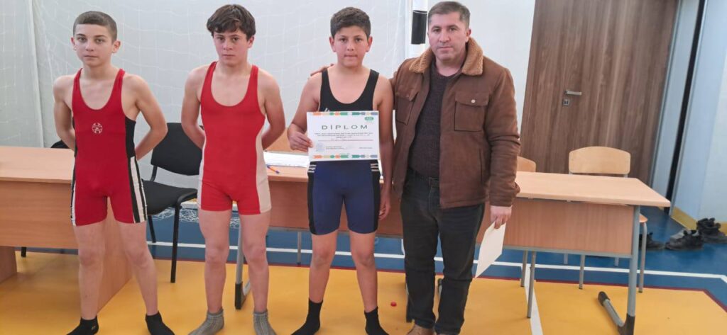 Goranboyda sərbəst güləş üzrə turnir keçirilib