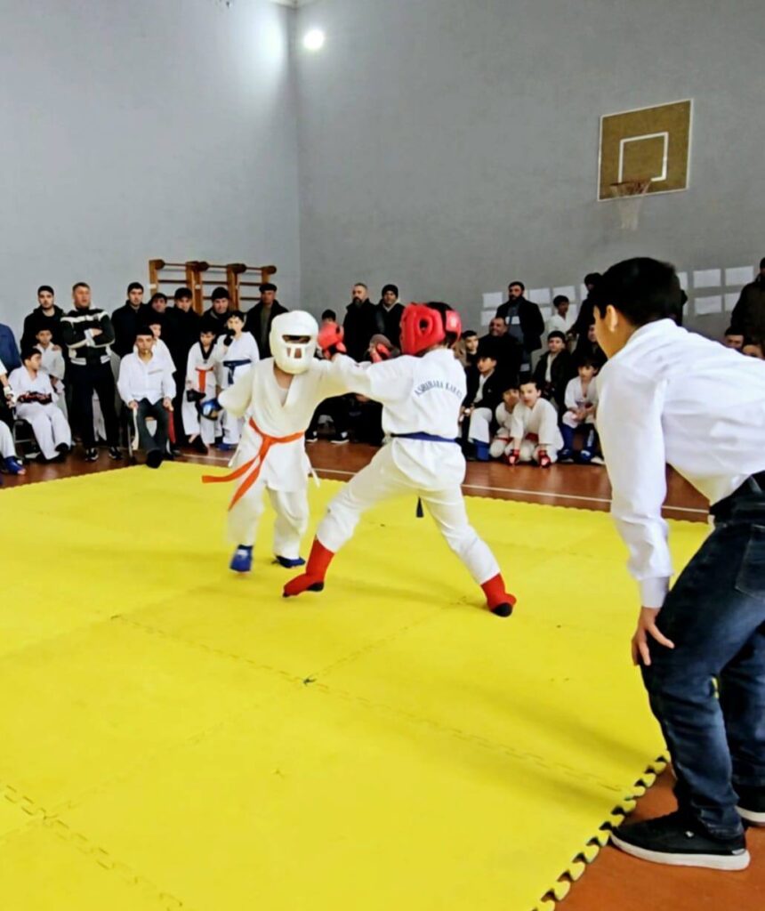 Aşihara karate üzrə Göygöl birinciliyi keçirilib