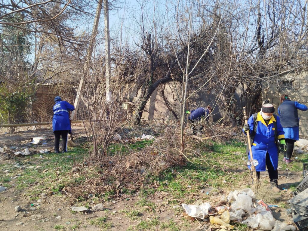 Gəncədə növbəti təmizlik işləri aparılıb