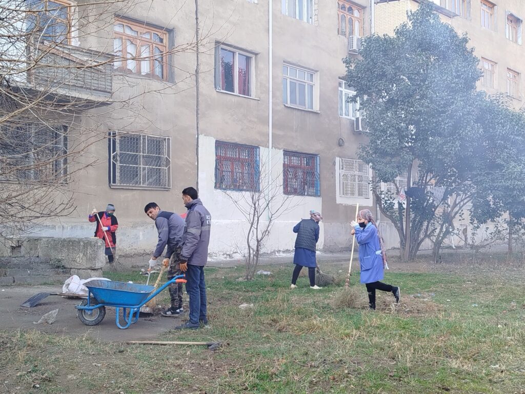 Gəncədə növbəti təmizlik işləri aparılıb