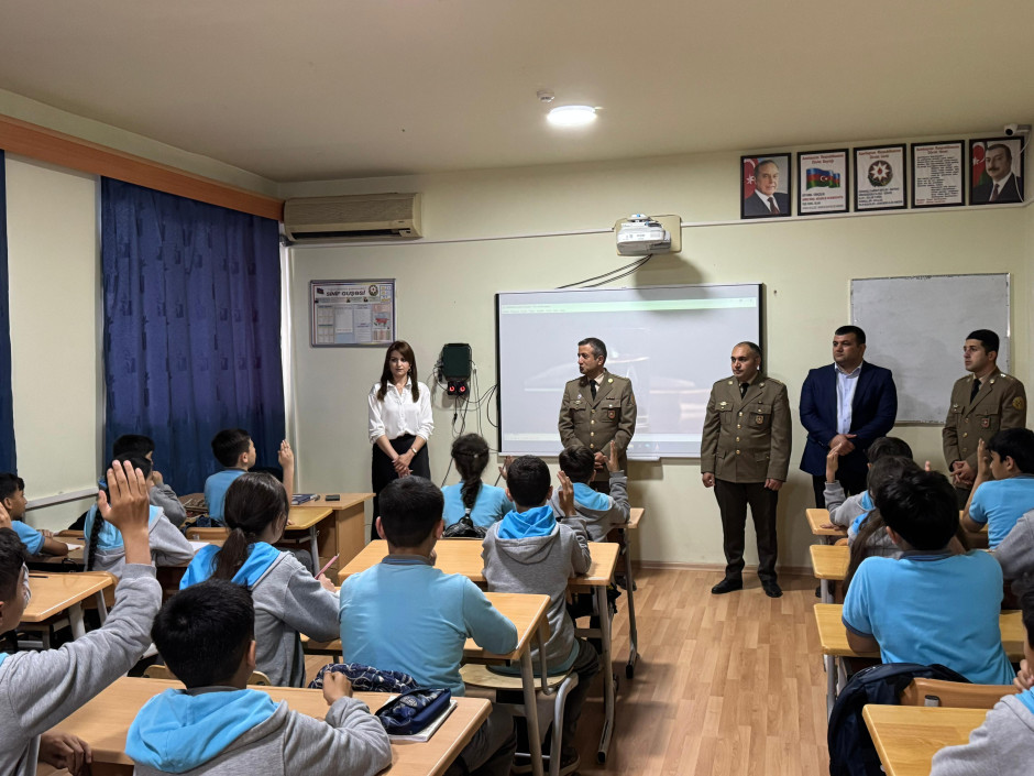 FHN bölgəmizdəki məktəblərdə təlim keçirib