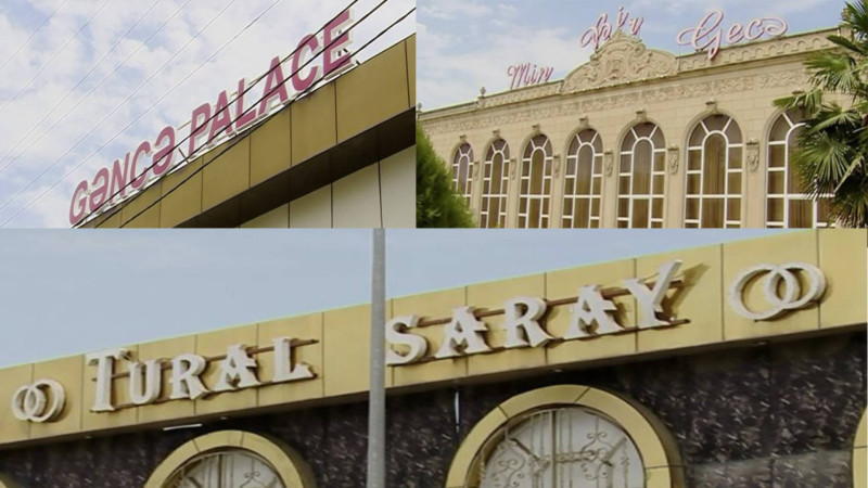 Gəncə: şadlıq sarayların rəhbəri həbs edilib
