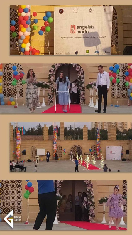 Gəncədə Əngəlsiz moda layihəsi baş tutub