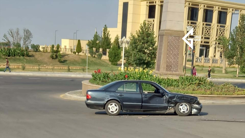 Yeni Gəncə dairəsində qəza baş verib