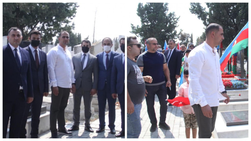 Gəncədə Vətən müharibəsi qəhrəmanı böyük coşqu ilə qarşılanıb