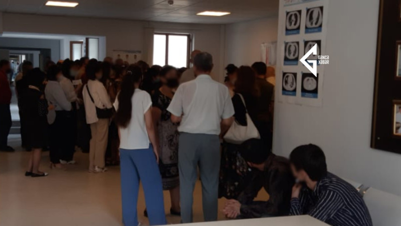 Gəncə: Abbas Səhhət adına xəstəxanada sıxlıq olub