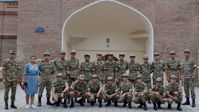 Gəncə qarnizonunda tədbirlər keçirilir