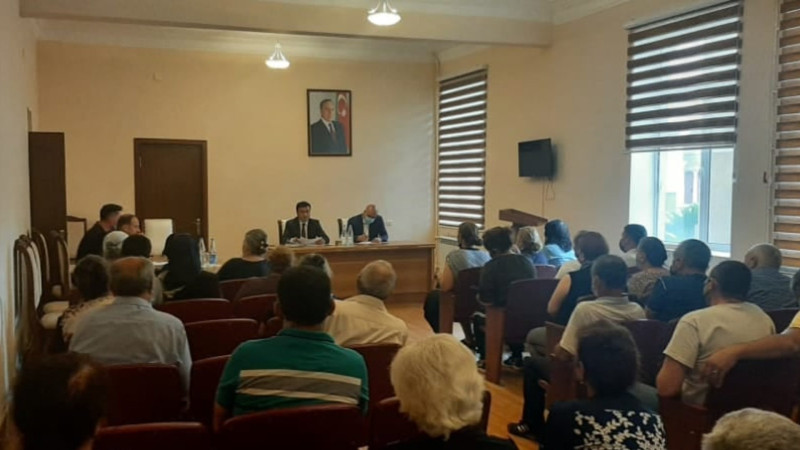 Gəncənin İcra Hakimiyyətində görüş keçirilib