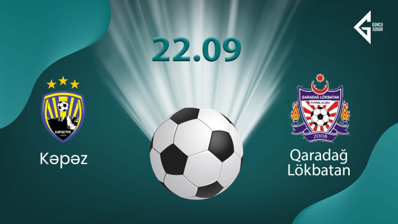 Gəncənin Kəpəz futbol klubu Qaradağ Lökbatan-la görüşəcək