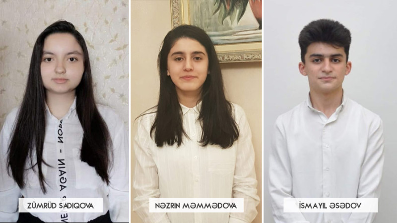 Prezident təqaüdünə layiq görülən daha üç Gəncəli məzunların adları açıqlanıb
