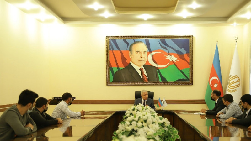 Gəncə Dövlət Universitetində qazilərlə görüş keçirilib