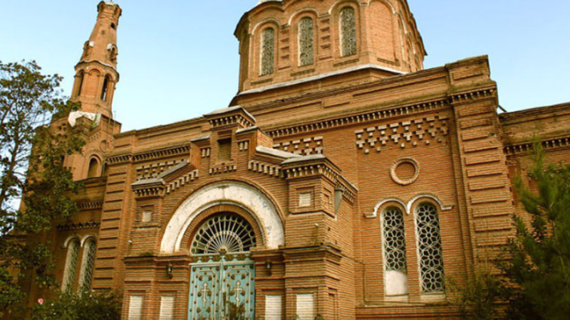 Gəncədə pravoslav kilsənin 134 illiyi qeyd olunub
